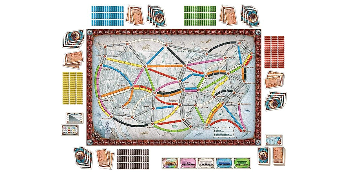 Components of Ticket to Ride