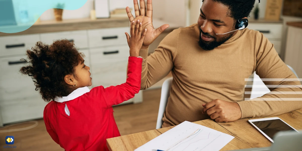 Healthy father-daughter bond