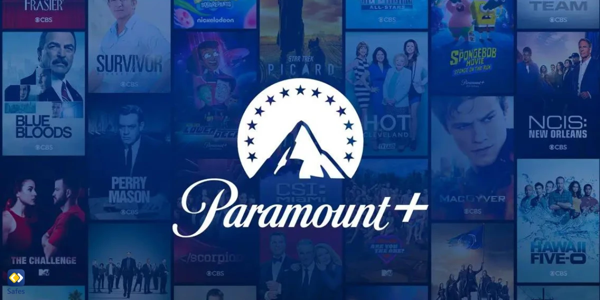 Banner with Paramount Plus’s Logo