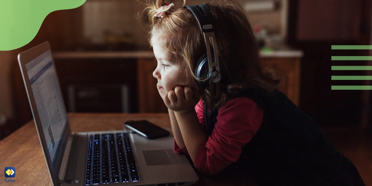 Child using social media sites on computer that aren’t blocked