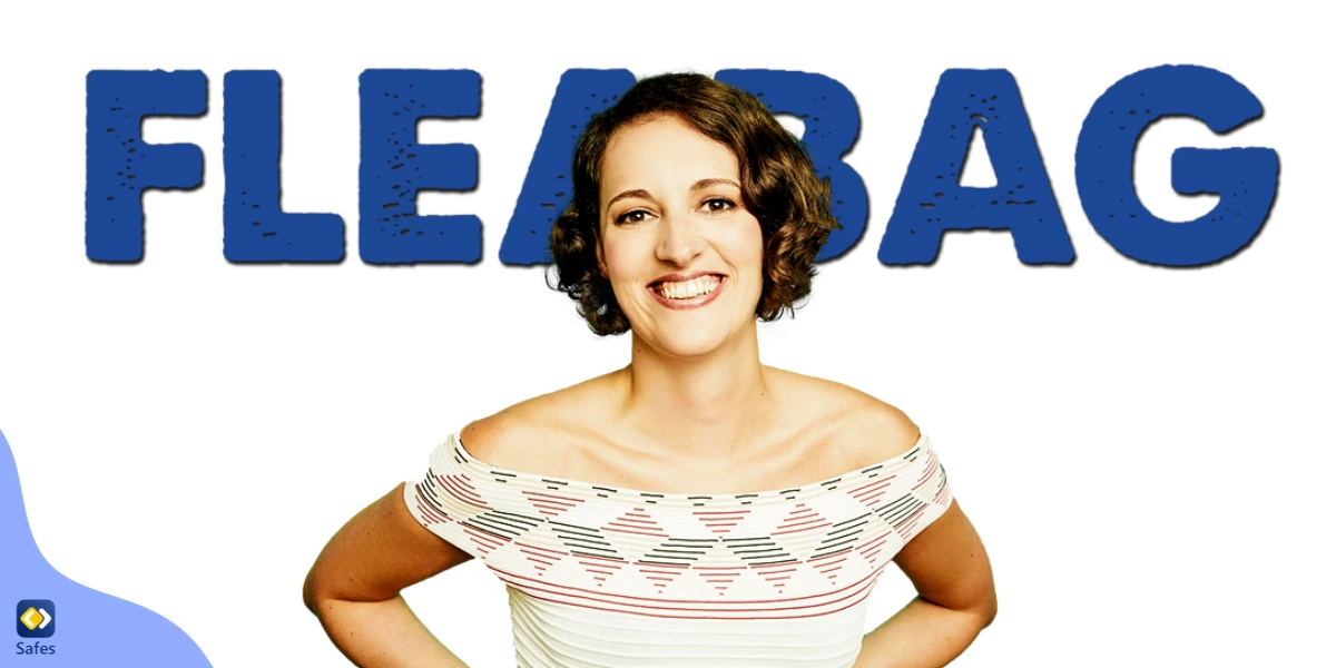 The main character of Fleabag played by Phoebe Waller-Bridge