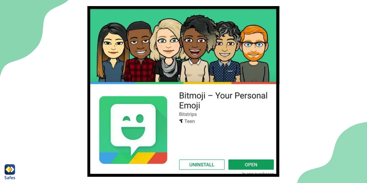 Bitmojis Zeichen und Symbol