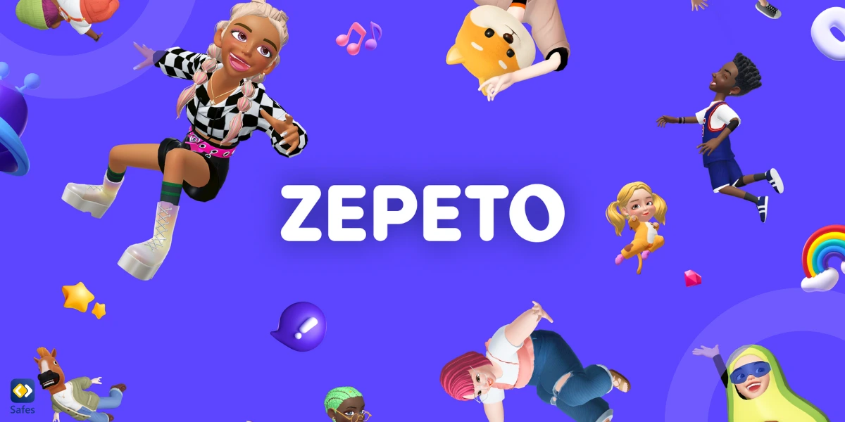 Some Zepeto avatars next to each other