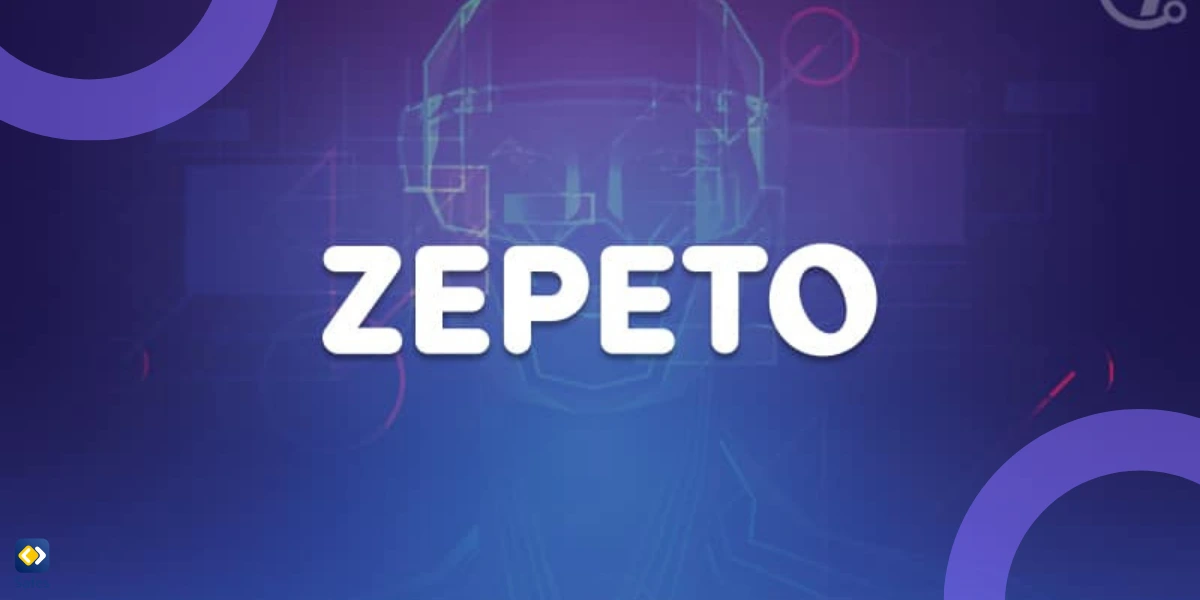 the purple logo of Zepeto