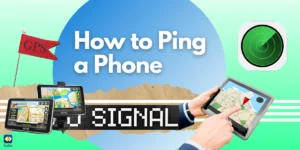 Graphic concept of How to Ping a Phone